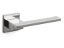 Maniglia Living Rosetta Quadra d.51x51x5h Bocchetta Foro Chiave varie finiture | Olivari