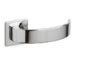 Maniglia Arc Rosetta Quadra d.51x51x5h Bocchetta Foro Chiave varie finiture | Olivari