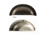 MANIGLIETTA MOBILE INTERASSE 64 mm.95x38h VARIE FINITURE prodotta da METAL STYLE