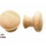 Pomolino Mobile Legno Faggio d.27/18x24h varie finiture | Mital
