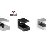 Reggimensola RM06 mm.20x22x30 Spessore Vetro 6-11mm varie finiture | Mital