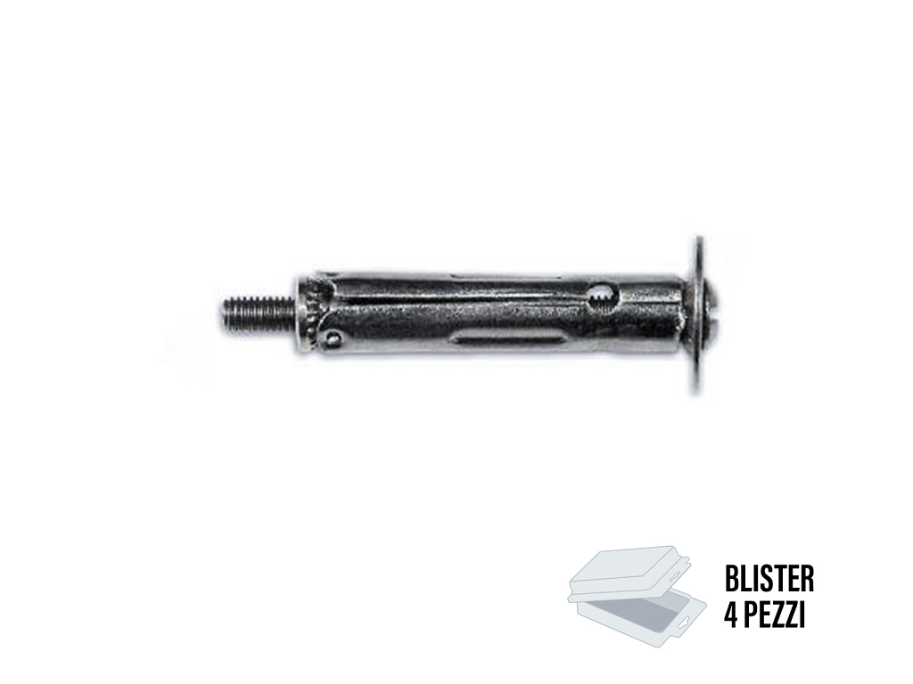 mixbls453c.png Mini Tassello MA3 in Blister da pz.4 Vite con Ranella | Minutex - immagine 1