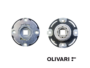Molla per Maniglia Sottorosetta Ø/Q51 a Molla Quadro 8mm Destra Dx e Sinistra SX  | Olivari - immagine 3