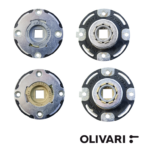 Molla per Maniglia Sottorosetta Ø/Q51 a Molla Quadro 8mm Destra Dx e Sinistra SX  | Olivari