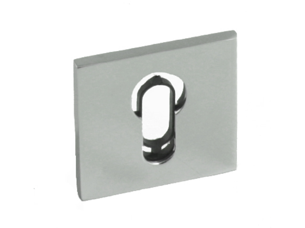 oli1522bcr.png Bocchetta Quadra Foro Yale per Cilindro Europeo Q51x51x5h varie finiture | Olivari - immagine 1