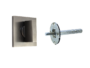 Mezzo Chiavistello modello Space Q Q8 Rosetta Quadra d.51x51x5h varie finiture | Olivari - immagine 4