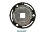 Molla per maniglia Interno Nylon con molla Q8 per Rosetta mm.43x8h Destra DX e Sinistra SX | Olivari - immagine 2