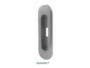 Maniglia Incasso Ovale Porta Scorrevole modello Vico mm.37x128 Con Foro Chiave varie finiture |  Olivari - immagine 2