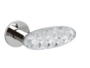 Maniglia Crystal Diamond Rosetta Tonda d.51x5h Bocchetta Foro Chiave varie finiture | Olivari - immagine 2