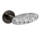 Maniglia Crystal Royal Rosetta Tonda d.51x5h Bocchetta Foro Chiave varie finiture | Olivari - immagine 5