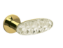 Maniglia Crystal Diamond Rosetta Tonda d.51x5h Bocchetta Foro Chiave varie finiture | Olivari - immagine 5