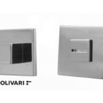 Nottolino Chiavistello WC Q6 modello Cubo Rosetta Quadra d.50x50x10h varie finiture  | Olivari