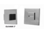 Nottolino Chiavistello WC Q6 modello Cubo Rosetta Quadra d.50x50x10h varie finiture  | Olivari