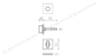 Mezzo Chiavistello modello Space Q Q8 Rosetta Quadra d.51x51x5h varie finiture | Olivari - immagine 7