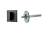 Mezzo Chiavistello modello Space Q Q8 Rosetta Quadra d.51x51x5h varie finiture | Olivari - immagine 6