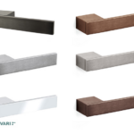Maniglia Total Rosetta Rettangolare d.47x30x40h Bocchetta Foro Chiave varie finiture | Olivari