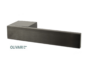 Maniglia Total Rosetta Rettangolare d.47x30x40h Bocchetta Foro Chiave varie finiture | Olivari - immagine 4