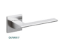 Maniglia Trend Rosetta Quadra d.51x51x5h Bocchetta Foro Chiave varie finiture | Olivari - immagine 2