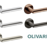 Maniglia Lucy Rosetta Tonda d.51x5h Bocchetta Foro Chiave varie finiture | Olivari