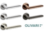Maniglia Lucy Rosetta Tonda d.51x5h Bocchetta Foro Chiave varie finiture | Olivari