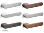Maniglia Radial Rosetta Ovale 28x71x51h Bocchetta Foro Chiave varie finiture | Olivari