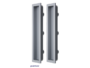 Maniglia Incasso Rettangolare Porta Scorrevole modello MN1097 mm.32x150 Senza Foro Chiave varie finiture | Pamar - immagine 2
