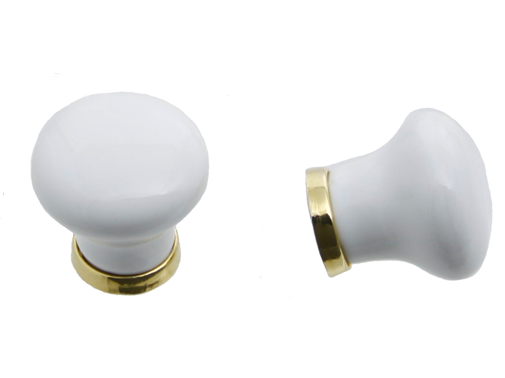pp10225.png POMOLINO MOBILE PORCELLANA TONDO d.25x23h BASE ORO VARIE FINITURE | GIUSTI - immagine 1