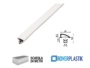 SCATOLA GUARNIZIONE PORTE INTERNE LEGNO SENZA PROTEZIONE mm.10x4,1h mt. 24 BIANCO-MARRONE-BEIGE prodotto da  ROVERPLASTIK - immagine 4