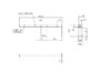 Staffa Reggimensola per Lavabo Sospeso o Mensolone Portata Alta Acciaio Nero DX-SX mm.450 - immagine 2
