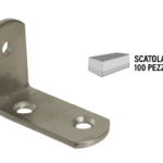 Squadretta Reggiripiani Larghezza 15 mm.35x25 pz.100 Nichelato | Sipa