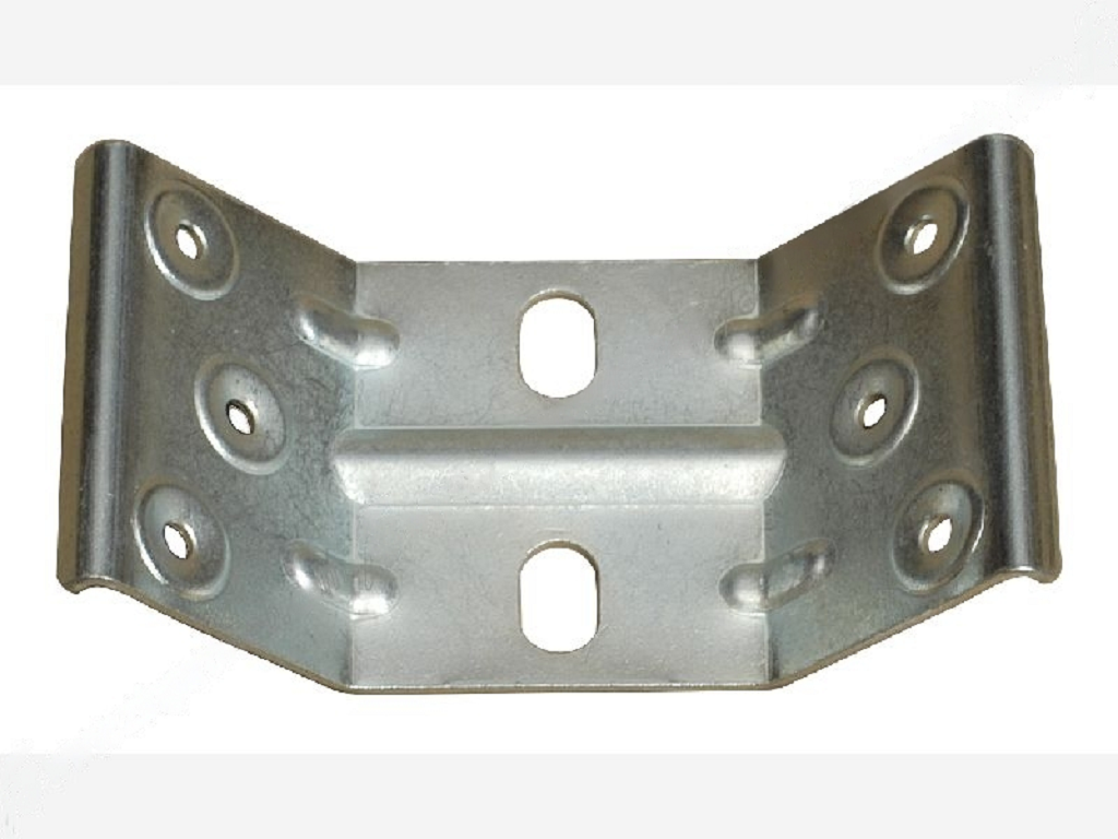 sip365c.png Piastra Tavolo 45°Zincato H66 mm.40x55x40 | Sipa - immagine 1