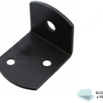 Piastrina ad Angolo Verniciata Nera Larghezza 30 mm.30x36 in Blister da pz.4 | Sipa