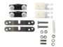 Sistema Scorrimento Porta Legno Carrelli Lince con Piastre A.Z. Portata Kg.45   Sliding