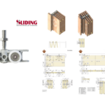 Carrello Singolo Dragon Portata Kg.140 Porta Libro-Soffietto Con Vite-Dado Girevole | Sliding