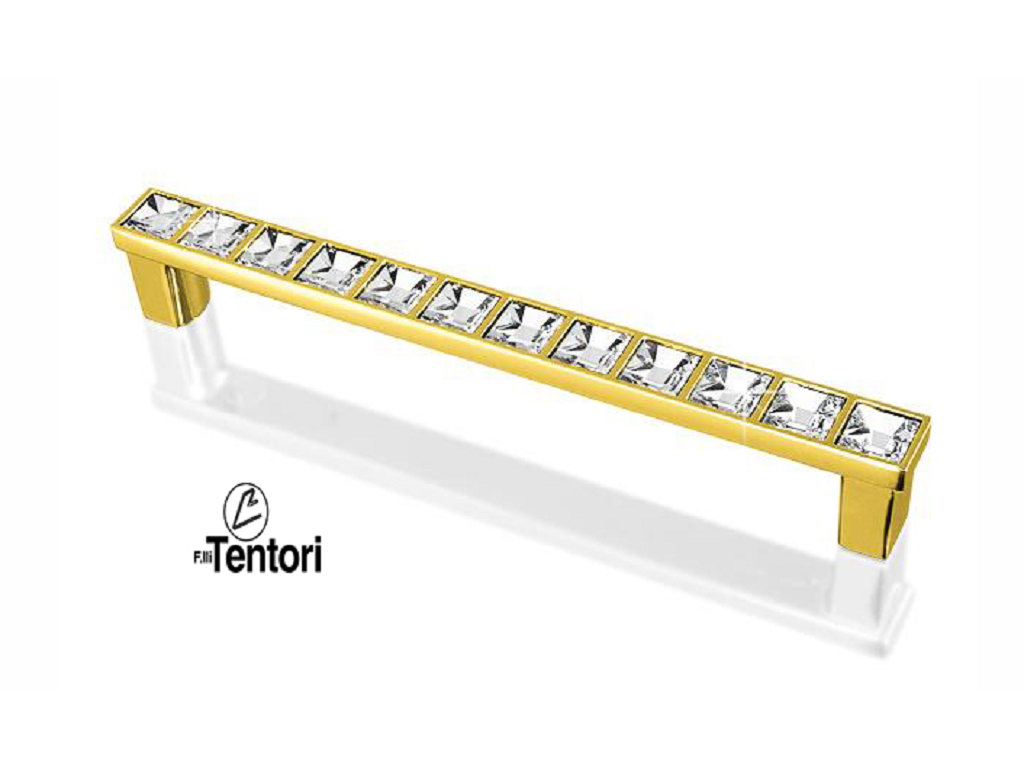 tenm1865b96orzswac.png MANIGLIETTA MOBILE INTERASSE 96 DA 108x13x22 mm. STRASS ACRILICO prodotta da TENTORI - immagine 1