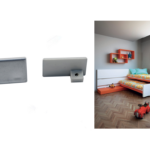 Tappo per Binario 300 Letto Pvc Argento Sinistra   Terno Scorrevoli