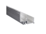 Binario Inferiore Alluminio Naturale mm.80x23 per Sistema Star Fluid-Comfort cm.300  | Terno Scorrevoli - immagine 2