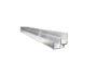 Binario Inferiore Alluminio Naturale mm.80x23 per Sistema Star Fluid-Comfort cm.300  | Terno Scorrevoli - immagine 3