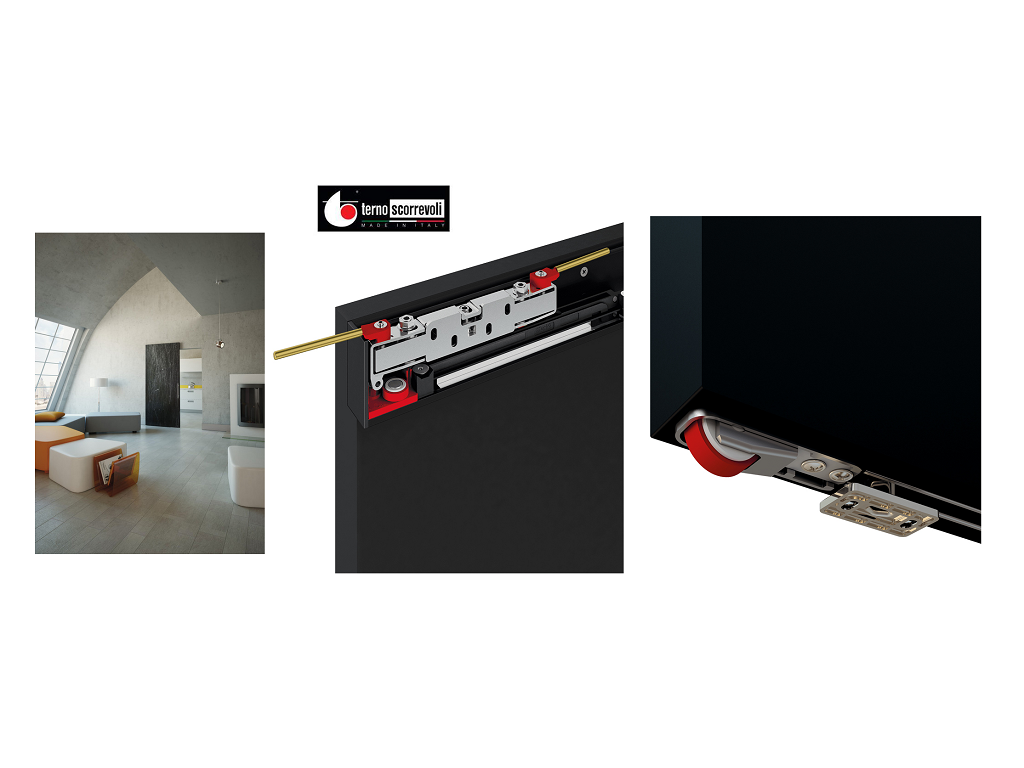 tscmagic2.png Meccanismo Porta Legno a Scomparsa Magic 2 kg.80 varie larghezze | Terno Scorrevoli - immagine 1