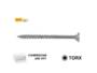 VITE TRUCIOLARE TSP IMPRONTA TORX TX25 ZINCATE IN BLISTER mm.5,0x VARIE LUNGHEZZE | TECFI