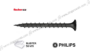 Vite Cartongesso TSP Croce PH2 FSN - TPD VN Nero in Blister da Pezzi 50 mm.3,5 varie lunghezze | Fischer