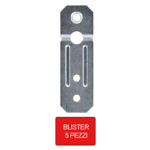 Piastrina di Fissaggio Zincato mm.80x25 in Blister da pz.5 | Sipa