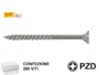 VITE TRUCIOLARE TSP IMPRONTA CROCE PZ2 ZINCATE mm.4,5x VARIE LUNGHEZZE | TECFI - immagine 4