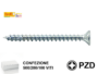 VITE TRUCIOLARE TSP IMPRONTA CROCE PZ2 ZINCATE mm.5,0x VARIE LUNGHEZZE | TECFI