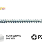 VITE TRUCIOLARE TSP IMPRONTA CROCE PZ1 ZINCATE pz. 500 mm.3,0x VARIE LUNGHEZZE | TECFI