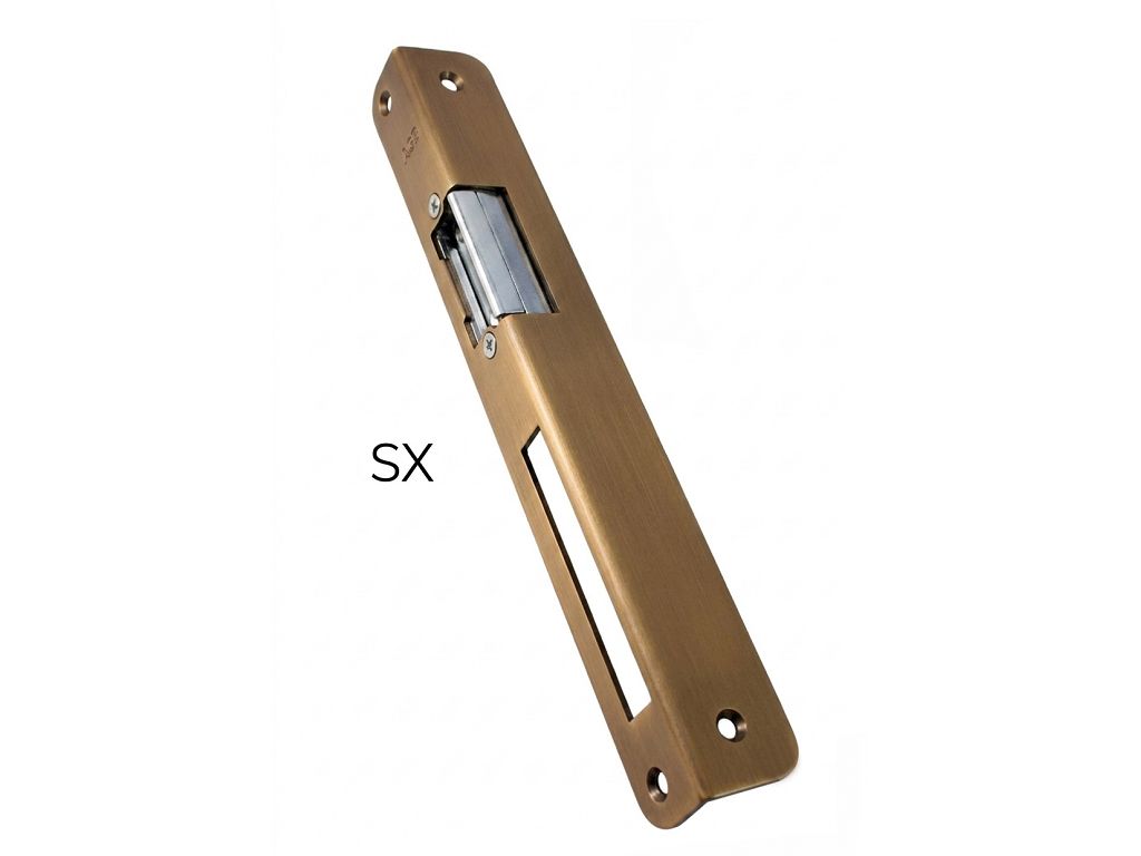 agb_incontro_elettrico_piastra_angolare_unificato_per_opera_abr_bronzato_sx.jpg Incontro Elettrico Piastra Angolare Unificato per Opera 12v mm.250 ABR-Bronzato SX AGB - immagine 1