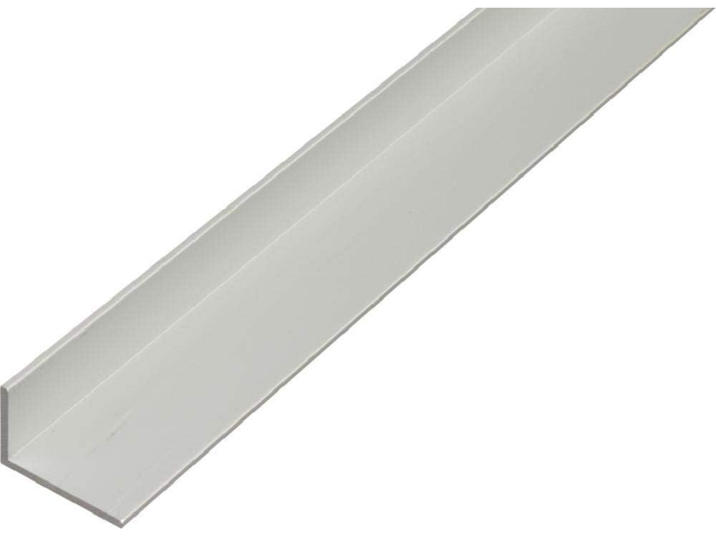 alg-l.png Profilo Angolare L cm.200 Alluminio Anodizzato Argento Opaco Varie Misure | AL.GO - immagine 1