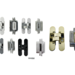 Cerniera Invisibile Istar AN150 3D Porta a Filo mm.110x24x21h Portata kg.40 varie finiture | Anselmi