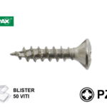 Vite Legno TSC Speedy PZ2 Nichelata in Blister da Pezzi 50 mm.3,5 Varie Lunghezze | SPAX
