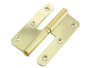 Cerniera a Libro Cuscinetto Import Bordo Tondo mm.100x65 OLV-Ottone Lucido DX o SX  Bonel - immagine 2